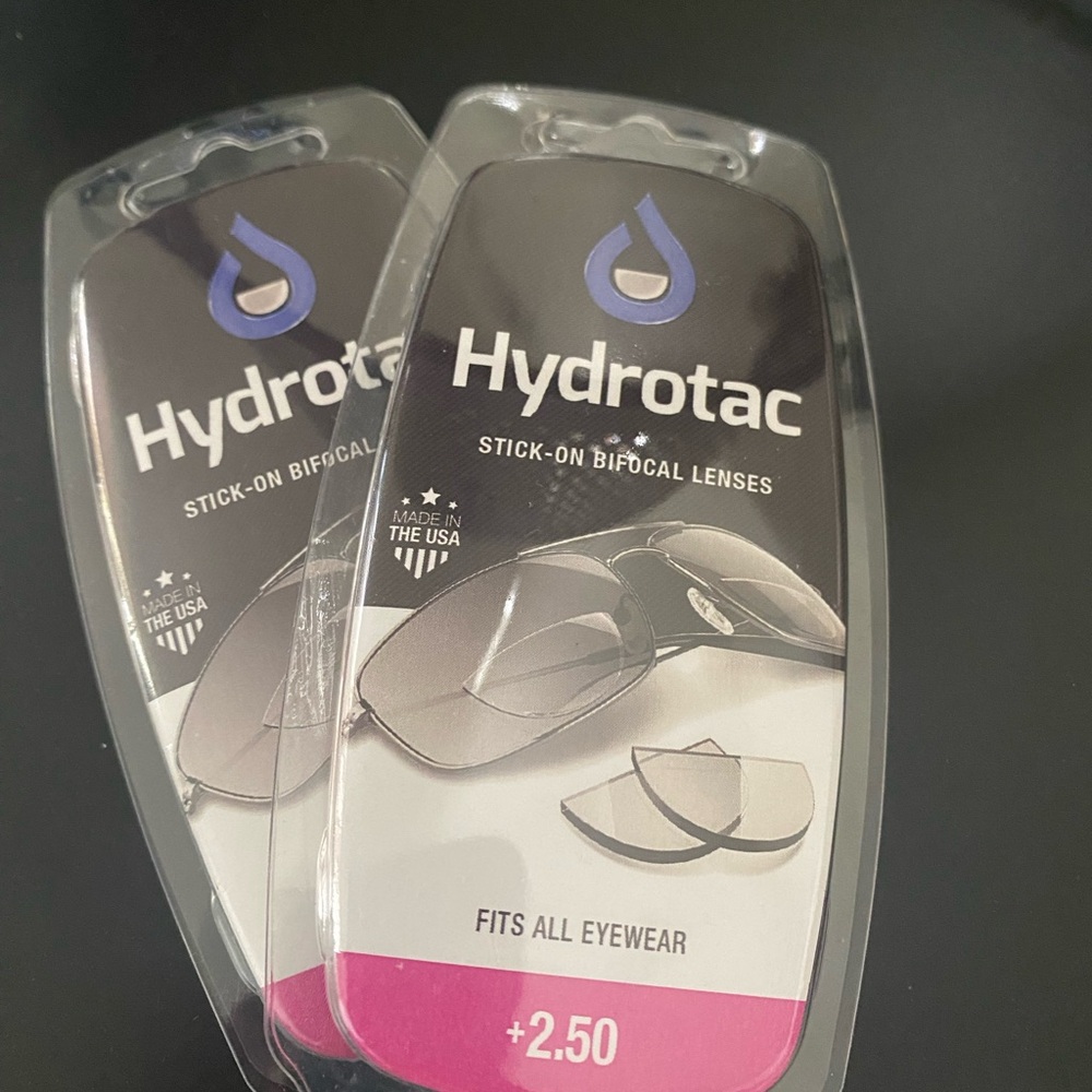 Hydrotac Stick-On Bifocal Lenses +2.50